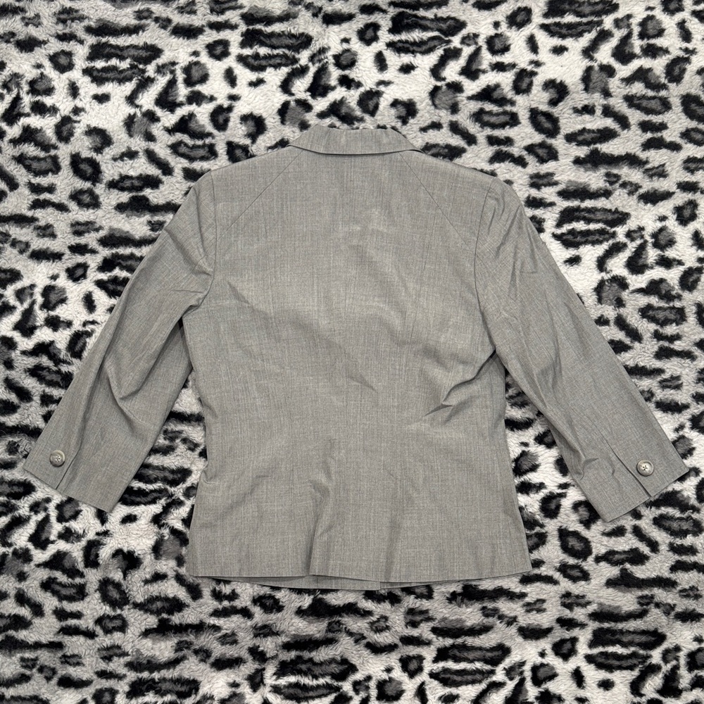 Banana Republic Women's Gray Suit Jacket - Picture 6 of 6